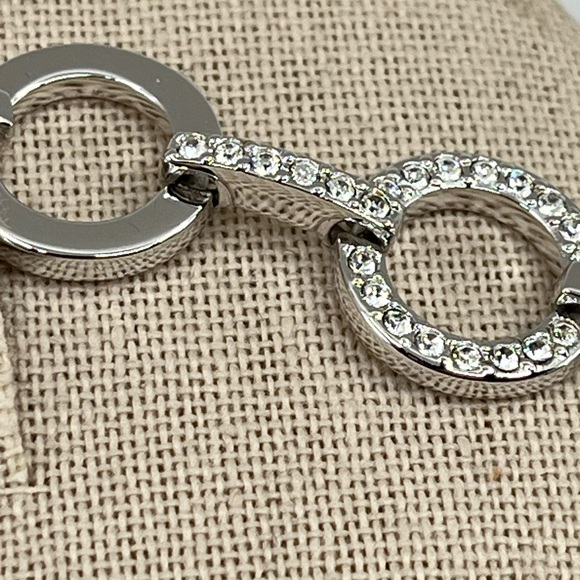 Genuine Vintage Swarovski Crystal Link Bracelet 8" Adjustable - Picture 2 of 16